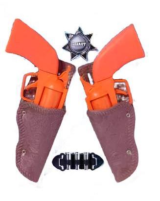 Set de Pistolets Cowboys Double Face pour Enfants