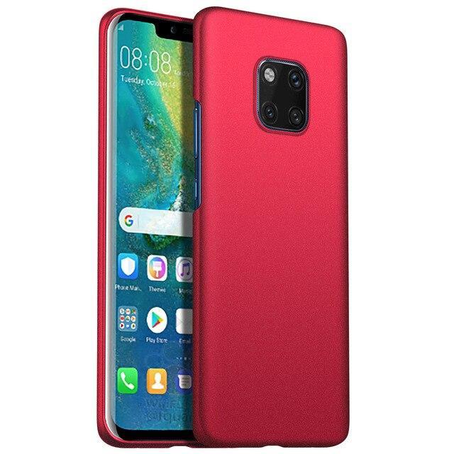 Coque solide Haute Protection pour Huawei Mate 30 / 30 pro Coques Mate 20 rouge 