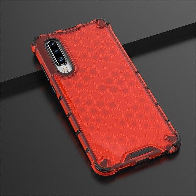 Coque solide Haute Protection pour Huawei Accueil Honor 8X Rouge 