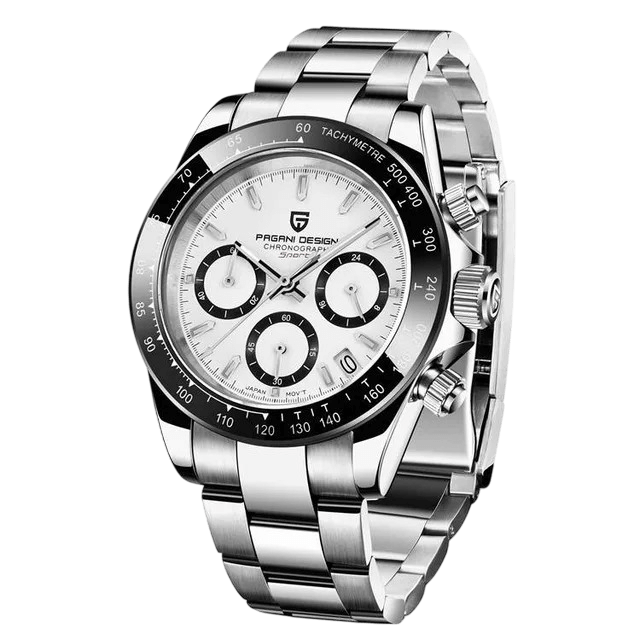 Montre Chronographe Sportive – Style Luxe Inspiration Rolex Daytona 🏆⌚️ - Passeport Cases