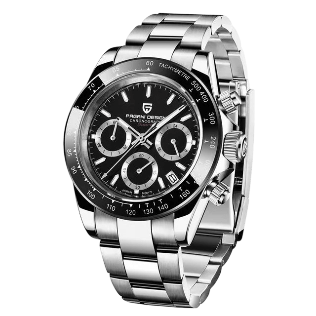 Montre Chronographe Sportive – Style Luxe Inspiration Rolex Daytona 🏆⌚️ - Passeport Cases