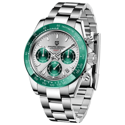 Montre Chronographe Sportive – Style Luxe Inspiration Rolex Daytona 🏆⌚️ - Passeport Cases