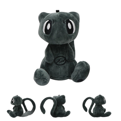 Peluche Pokémon Mew – 13 cm / 7 cm – Rose, Noir & Bleu ciel ✨