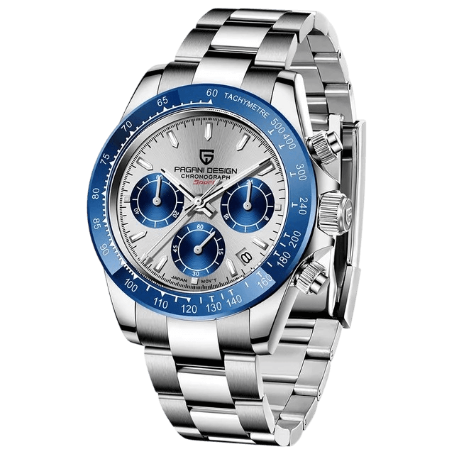 Montre Chronographe Sportive – Style Luxe Inspiration Rolex Daytona 🏆⌚️ - Passeport Cases