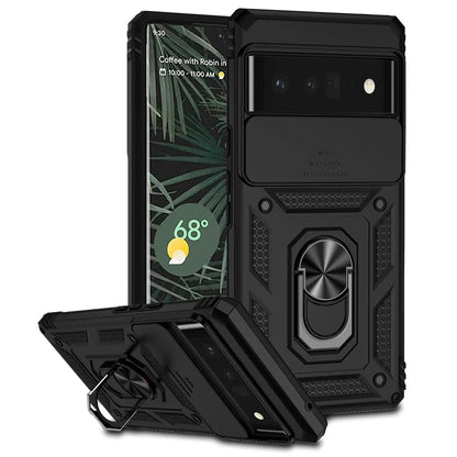 Coque Antichoc Militaire avec Fenêtre Coulissante pour Google Pixel