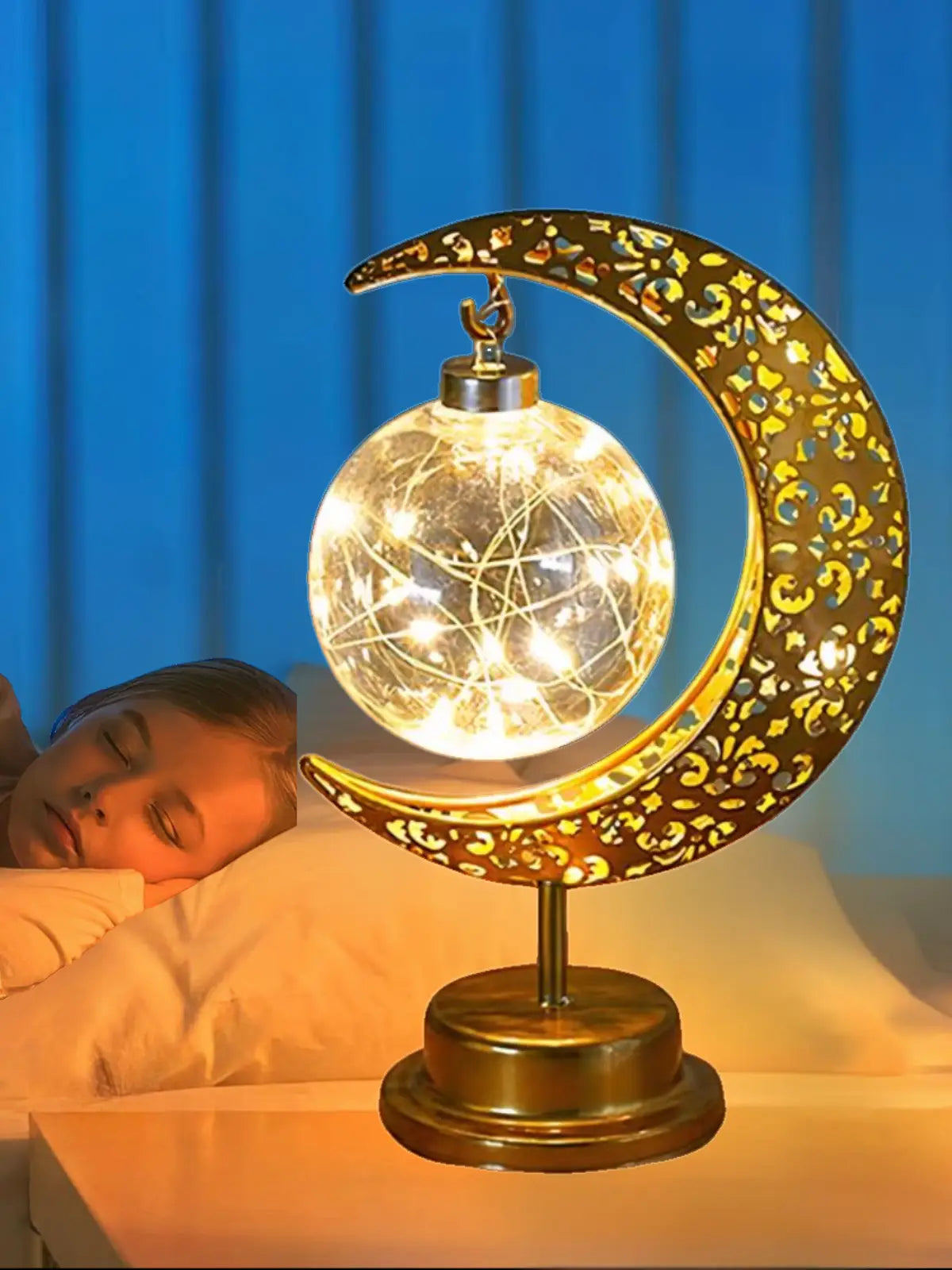 Koranic moonless night light - soothing baby lighting