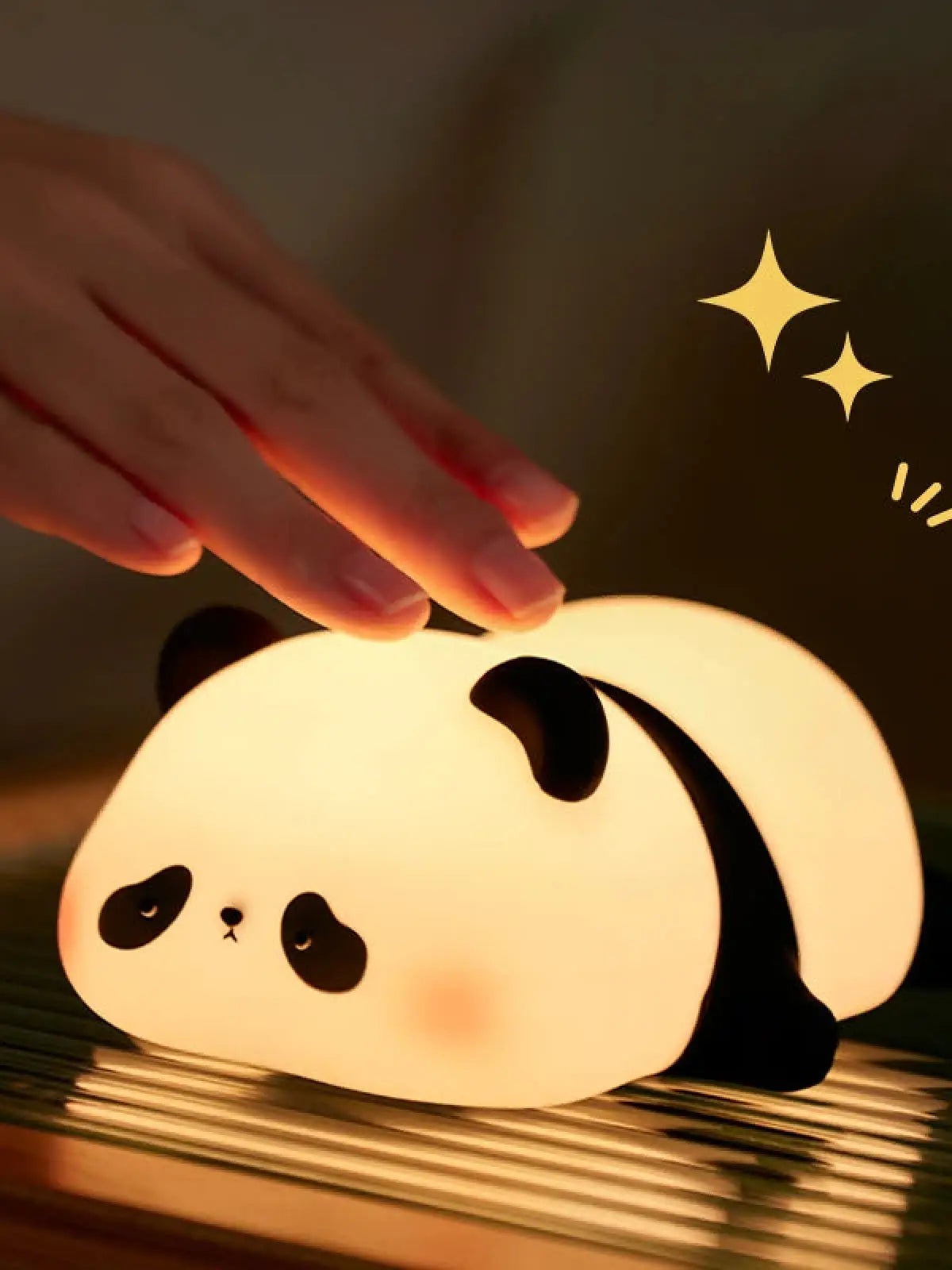 Panda LED night light for children