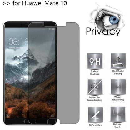 Verre Protecteur Anti-espion pour Huawei - Protection Maximale de l'Écran