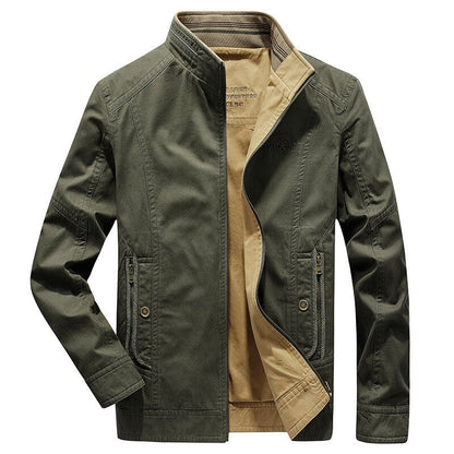 Veste Militaire Coton Vintage pour Homme