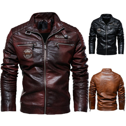 Veste Aviateur Vintage en Cuir pour Hommes