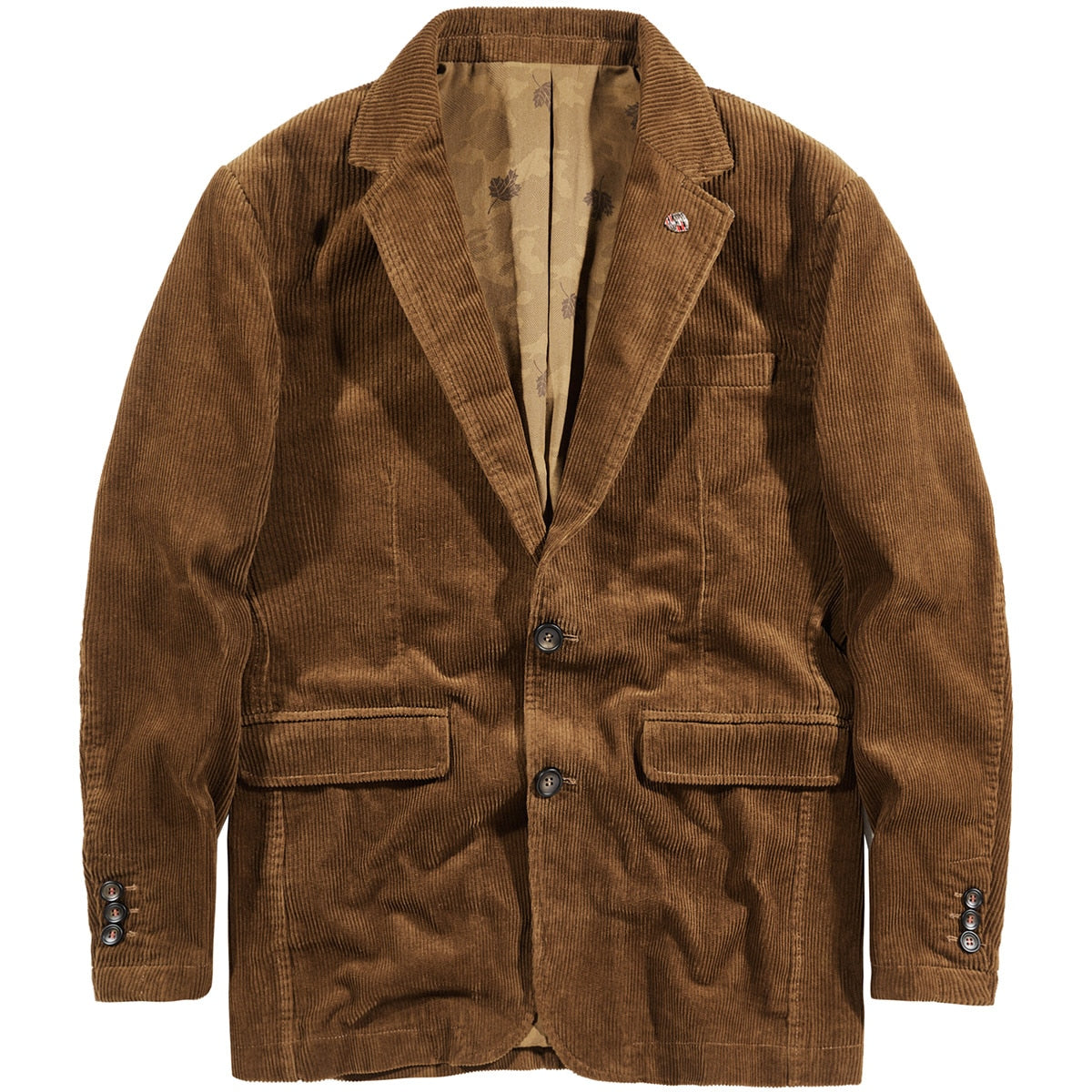 Veste Blazer Vintage Homme en Velours Raffiné