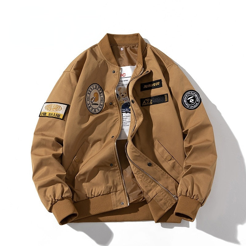 Veste Bomber Vintage - Élégance Rétro et Confort Hivernal