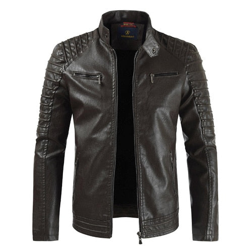 Veste De Moto Homme Vintage