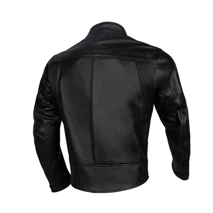 Veste de Moto Vintage en Cuir Haut de Gamme