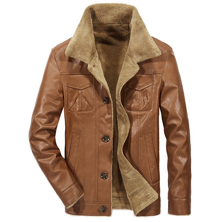 Veste En Cuir Homme Vintage