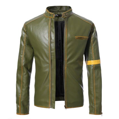 Veste En Cuir Pour Homme Vintage