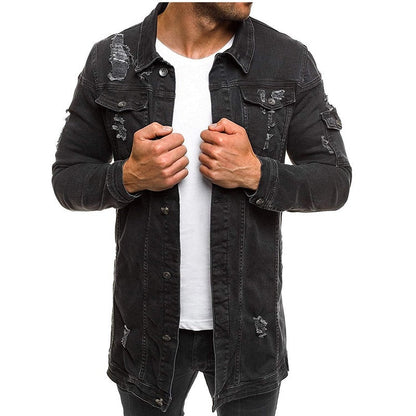 Veste En Jean Vintage Noir : Style Unique et Confort Exceptionnel