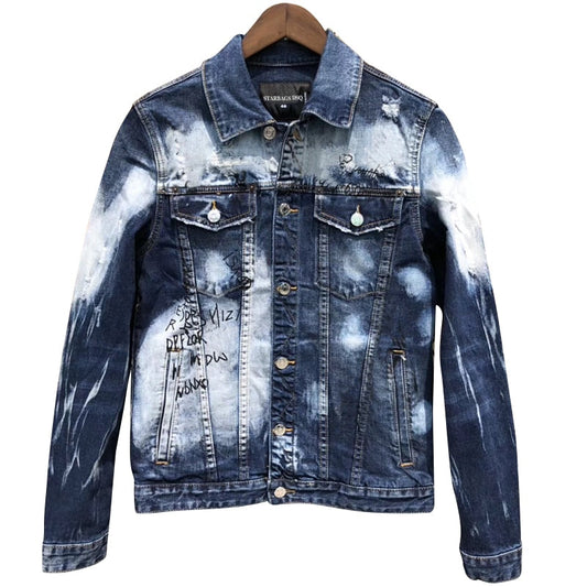 Veste Jean Moto Vintage