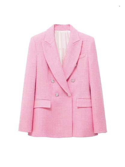 Veste Rose Vintage Élégante et Tendance