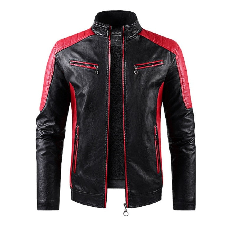 Veste Tissu Moto Vintage