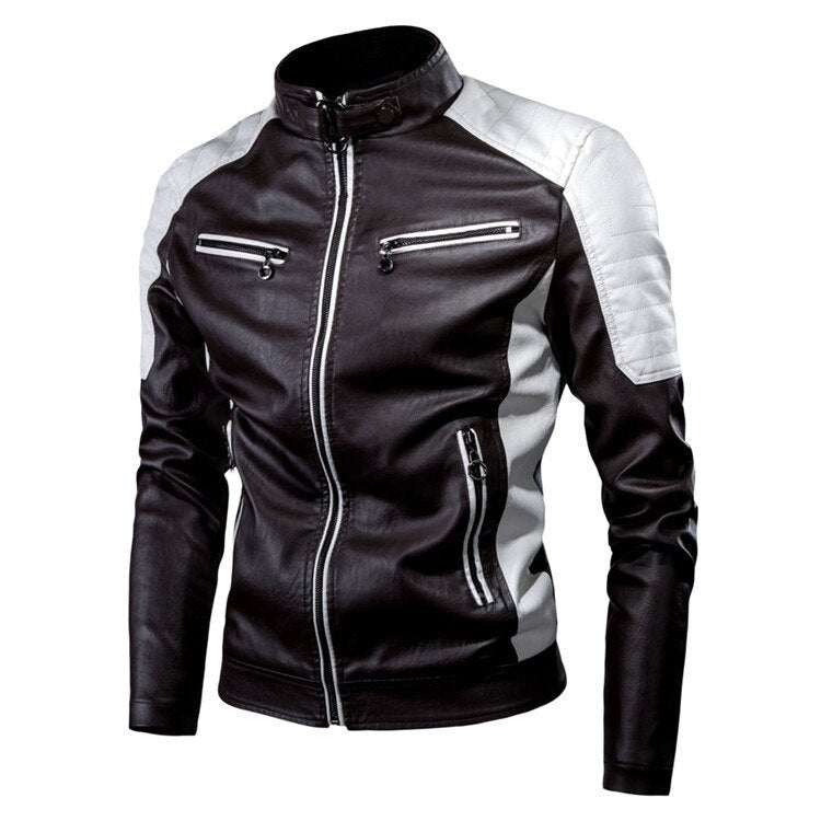 Veste Tissu Moto Vintage