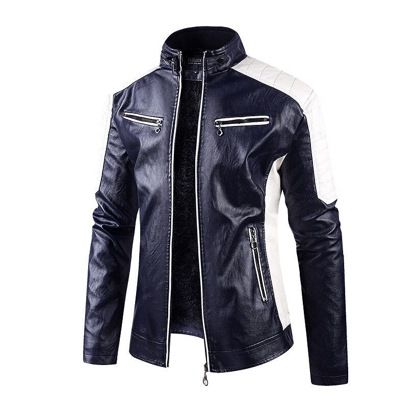 Veste Tissu Moto Vintage