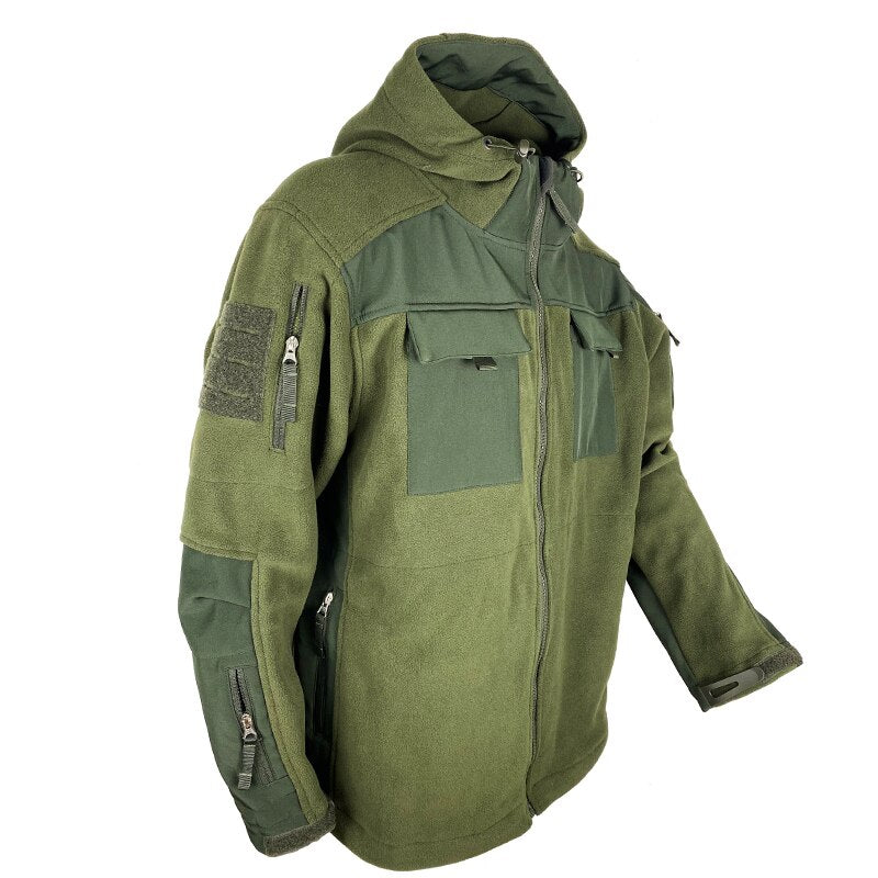 Veste Militaire Vintage Verte pour Homme