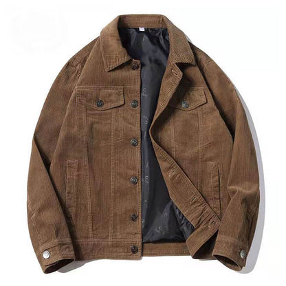 Veste Vintage Marron Homme