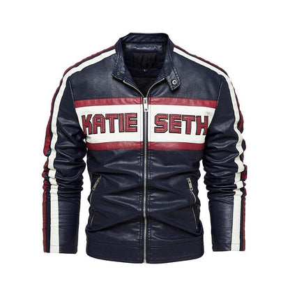 Veste Vintage Scooter en Cuir - Style et Confort intemporel