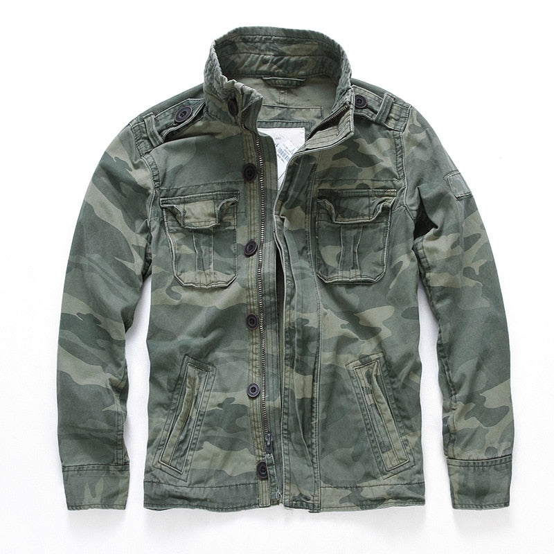 Veste U-S Vintage Army - Style Militaire Indémodable