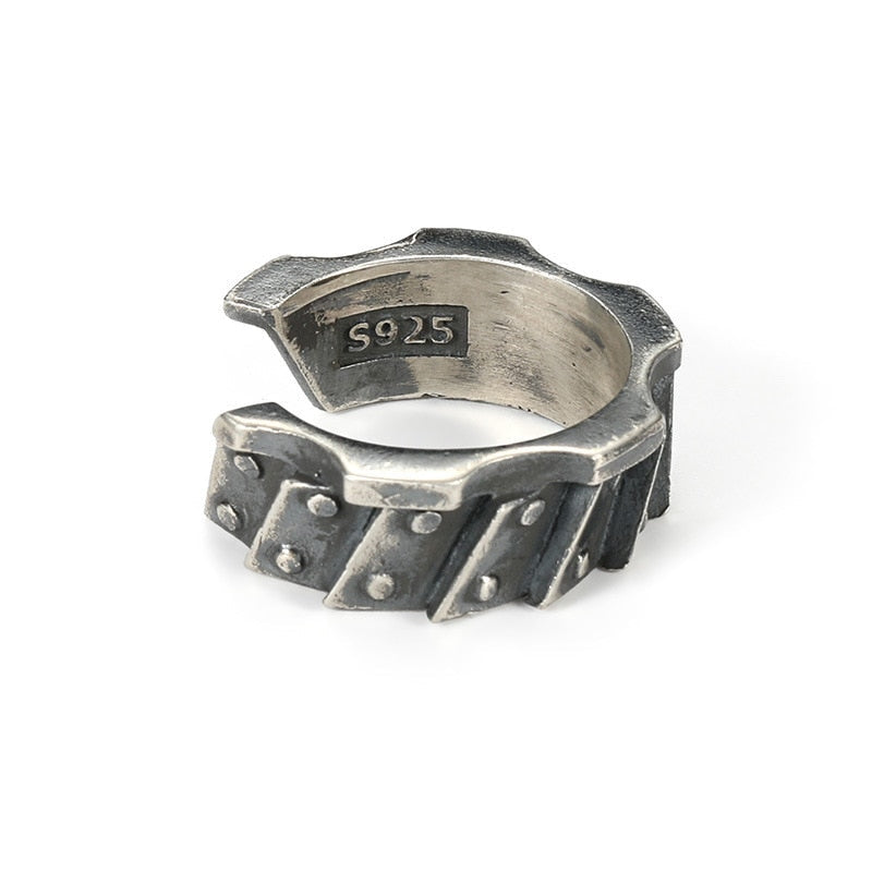 Bague Vintage en Argent pour Homme