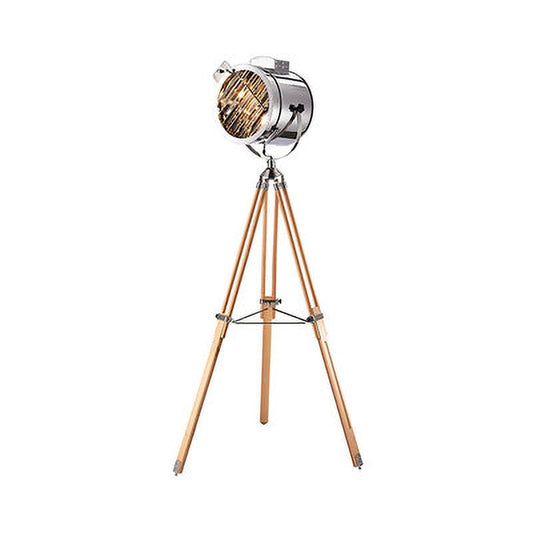 Lampe Vintage Industrielle en Acier Inoxydable