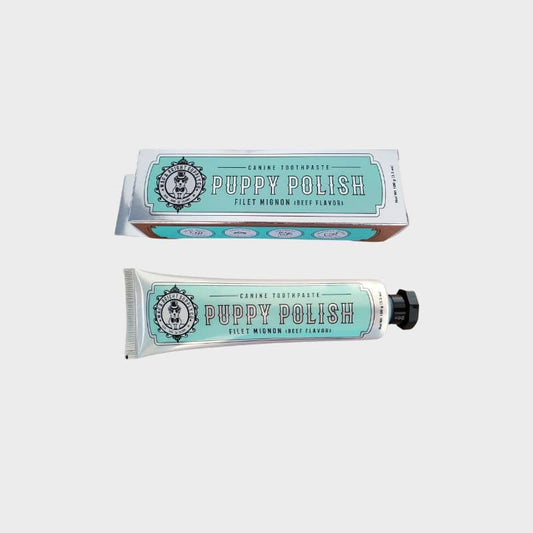 dentifrice naturel pour chien Wag & Bright pour un brossage doux luttant contre le tartre et pour une haleine fraiche : arome boeuf