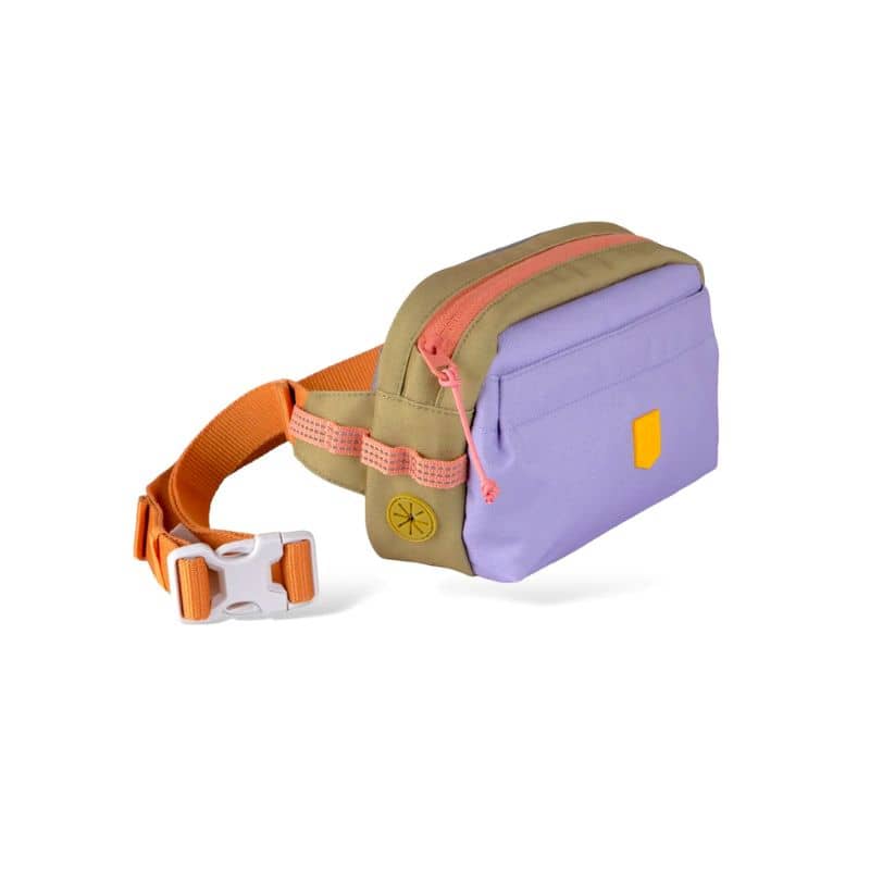 Eco -Ressentible Banana Bag Woolly Wolf Alpha 360 - Mix Mauve Lavender