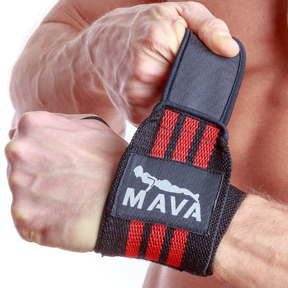 Wrist wraps, 18" 1Pair-Mava Sports