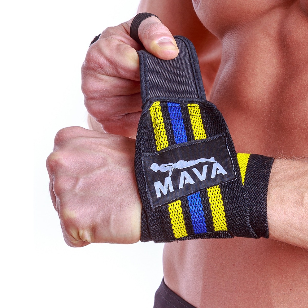 Mava Wrist Wraps 14" - Stabilité et Confort au Gym