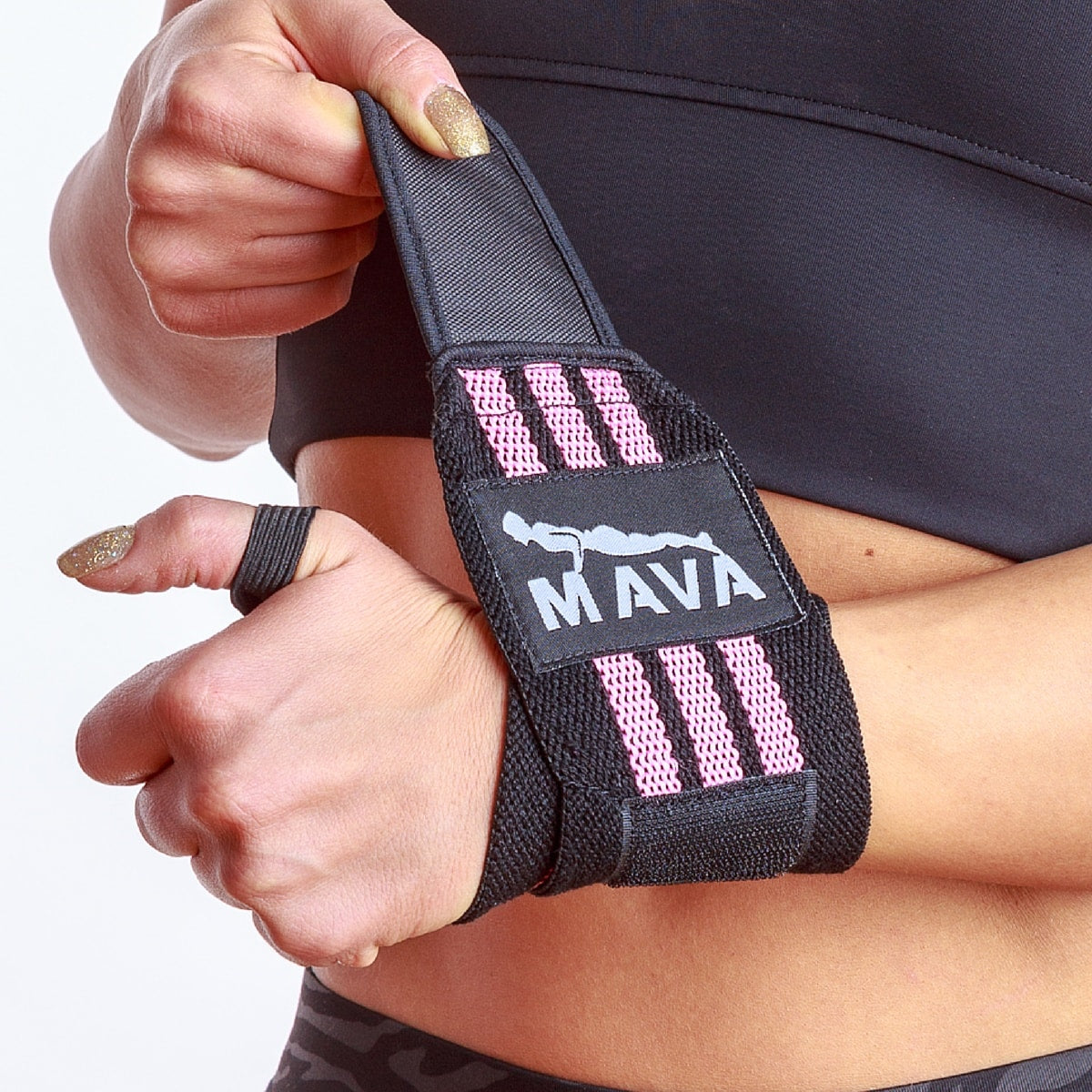 Mava Wrist Wraps 14" - Stabilité et Confort au Gym