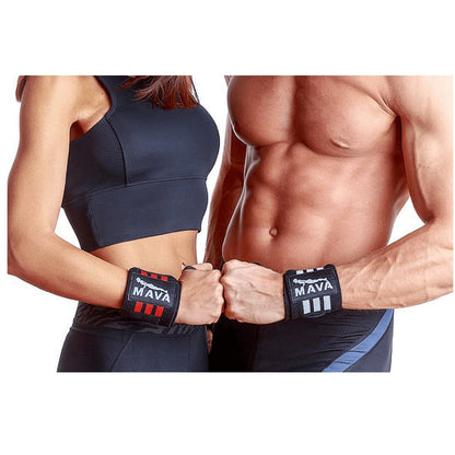 Mava Wrist Wraps 18" - Protection et Confort pour vos Entraînements