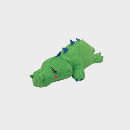 Silent Dog Toy in Plush - Crocodile med ohörbar couineur 🐊