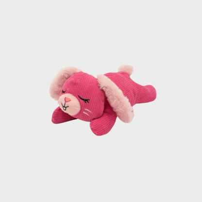 Silent Dog -Rabbit Plush med Shhhqueaker Zippypaws