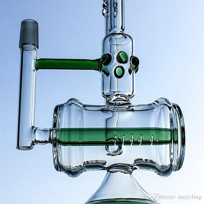 Rig en Verre Chimie Précieux 35 cm - Élégance et Performance